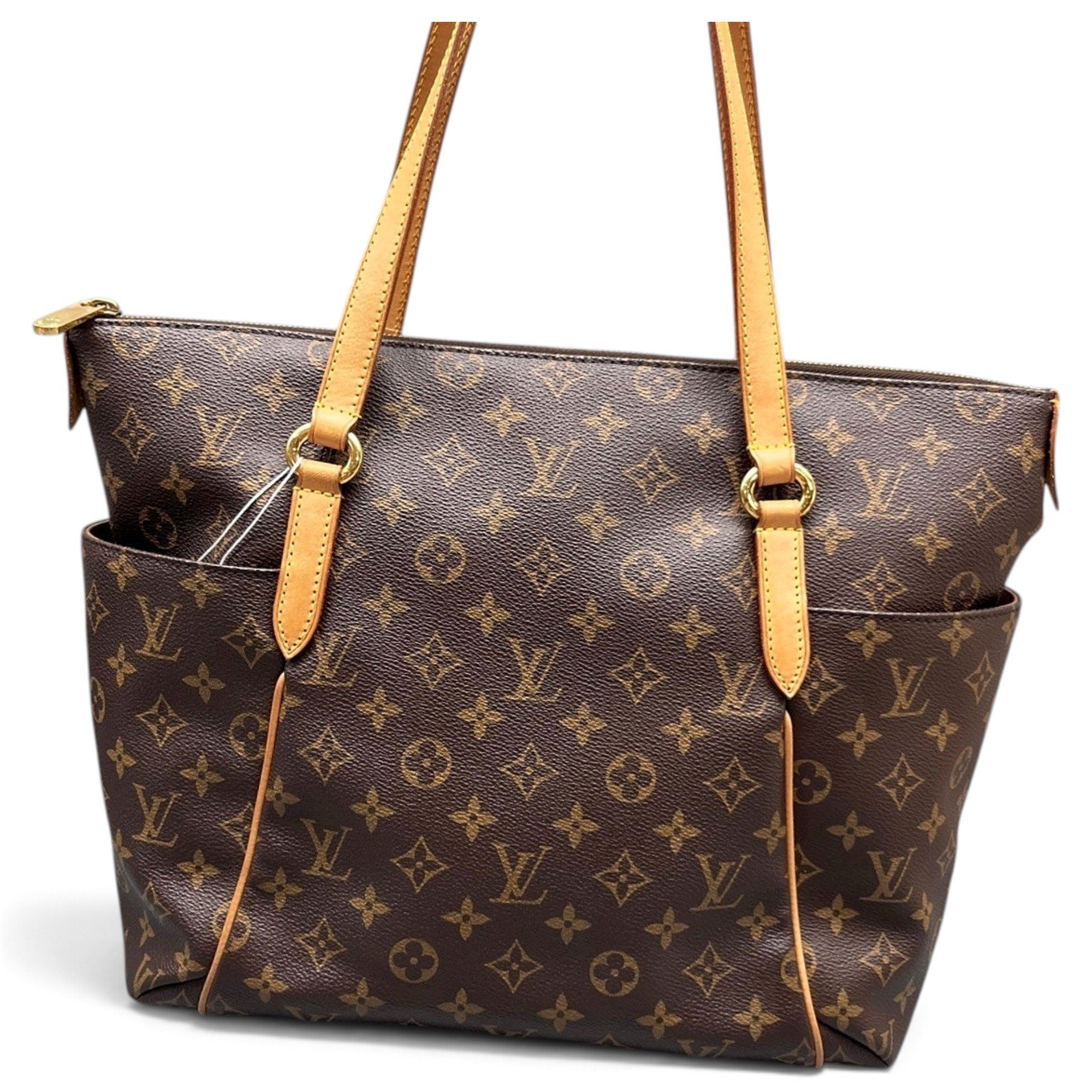 Totally leather tote