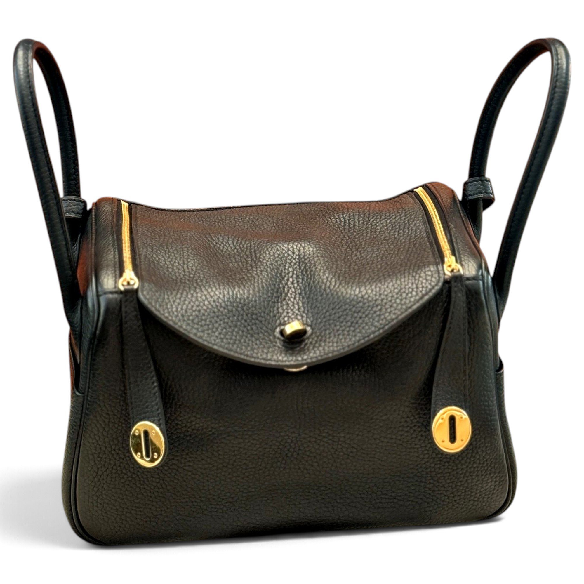 Lindy leather handbag