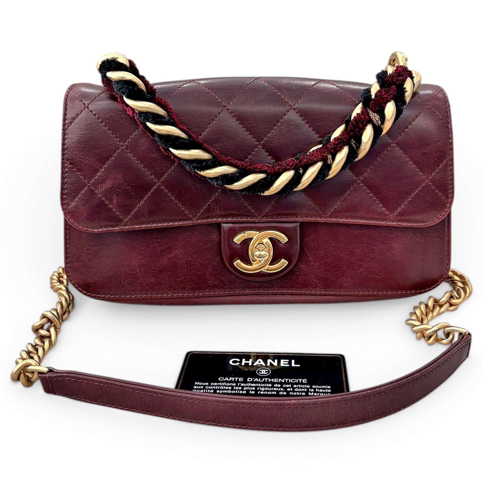 Leather handbag