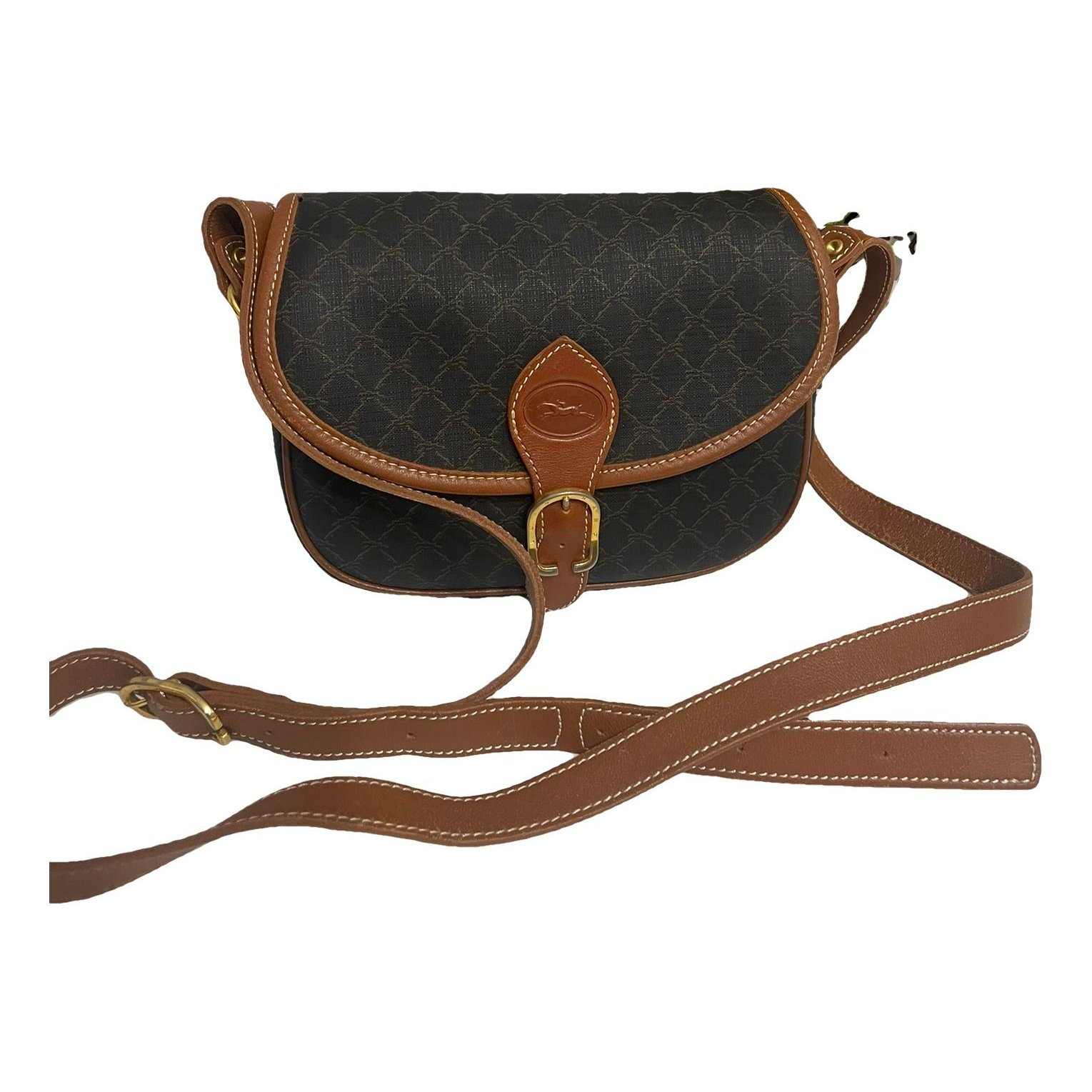 Longchamp Amazone leather clutch bag