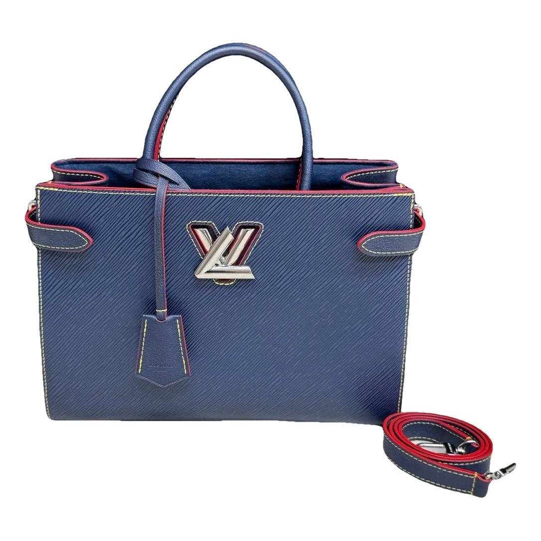 Twist leather mini bag