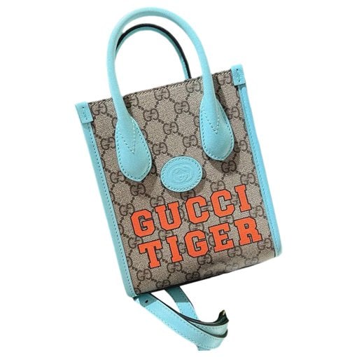Ophidia vinyl handbag