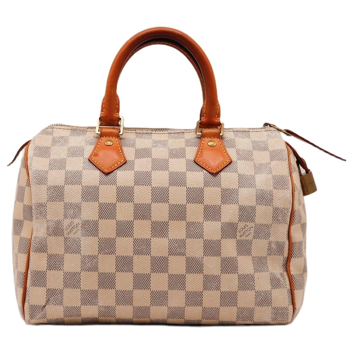 Speedy leather handbag