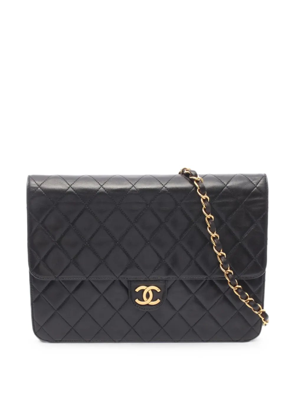 1994-1996 Matelassé CC push-lock shoulder bag