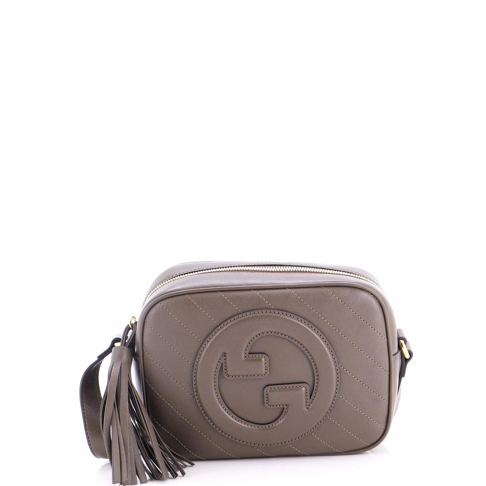 Leather crossbody bag