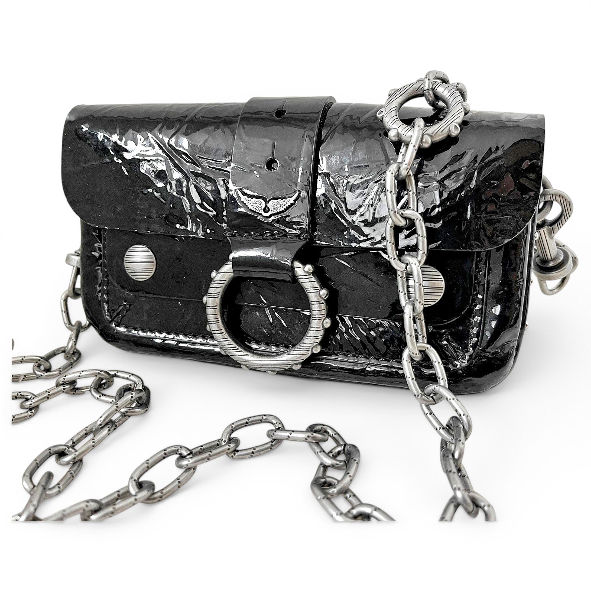 Kate Wallet patent leather crossbody bag