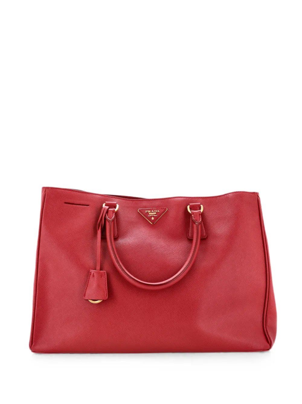 Lux Open Saffiano Leather Large tote bag