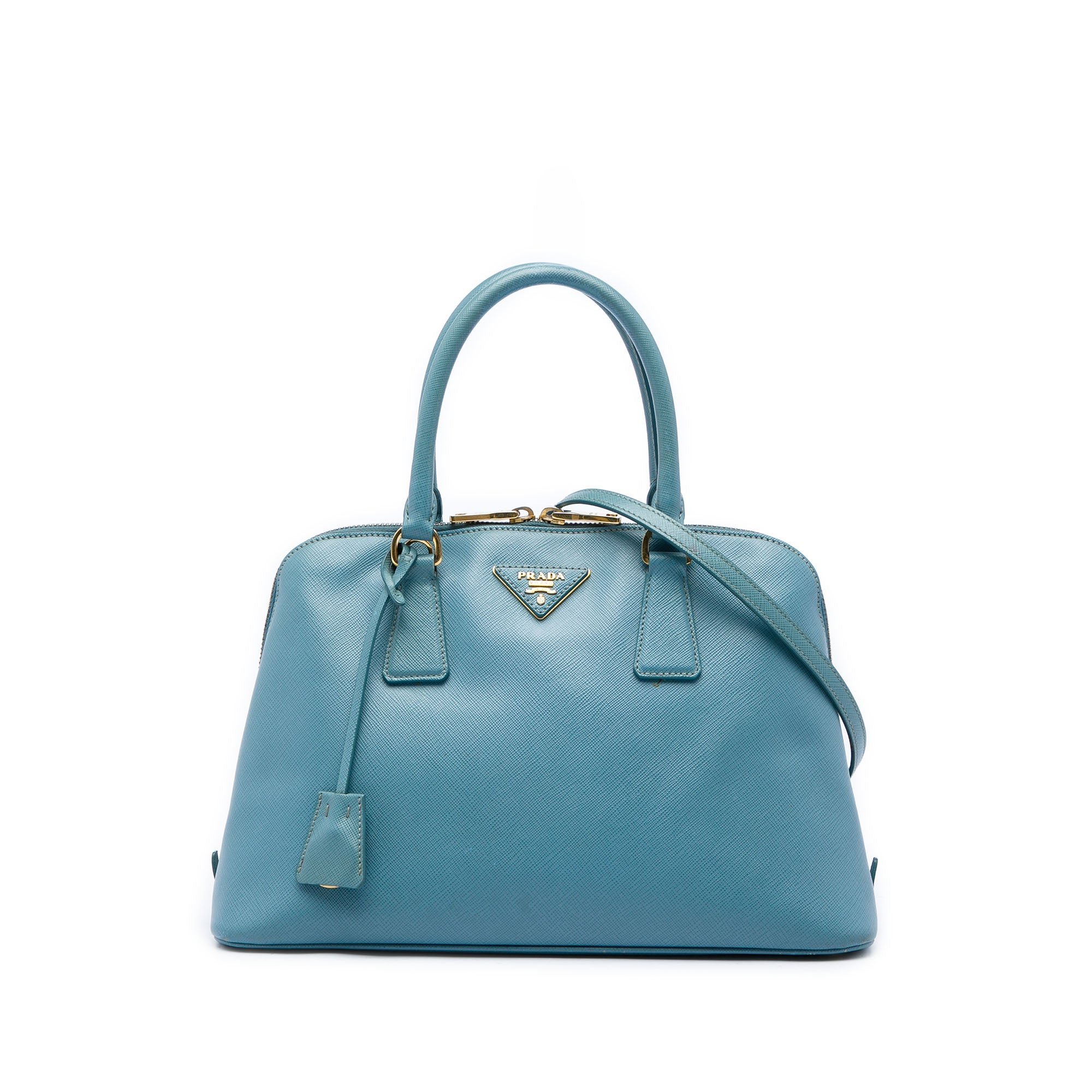 Promenade leather handbag