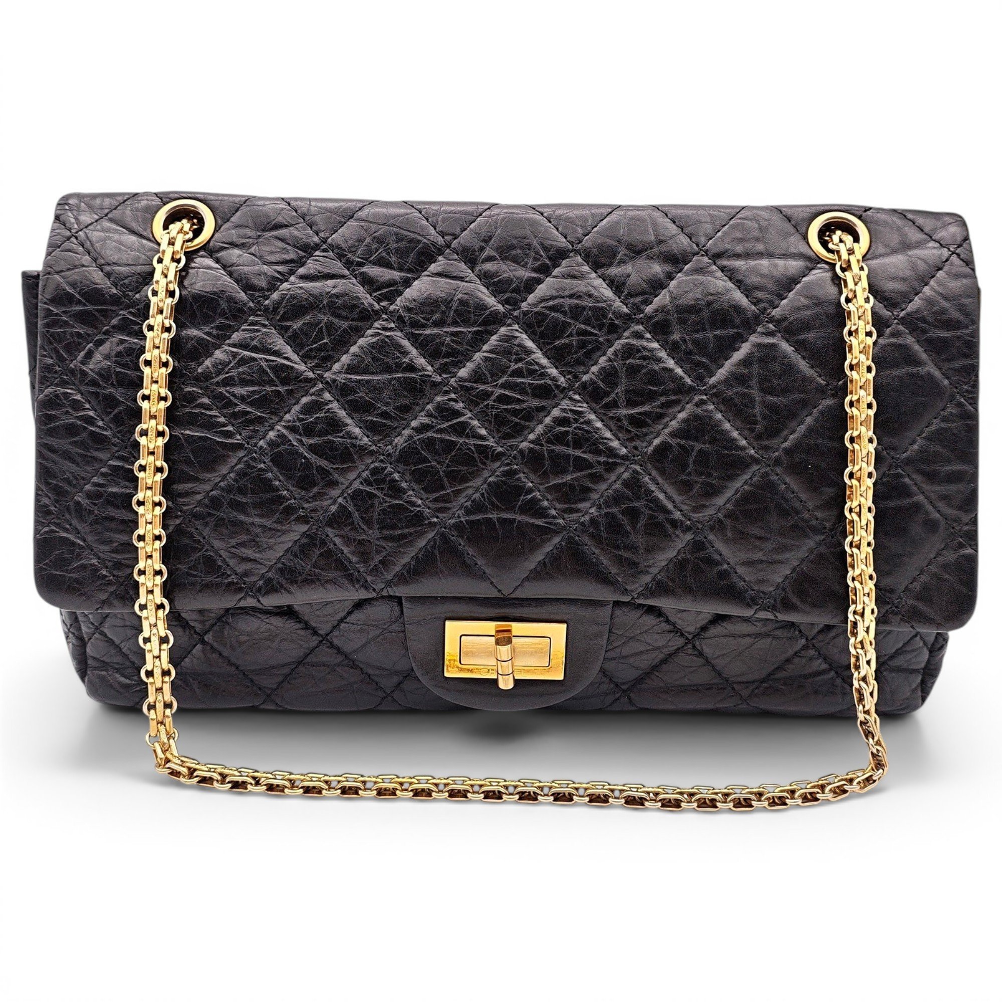 2.55 leather handbag