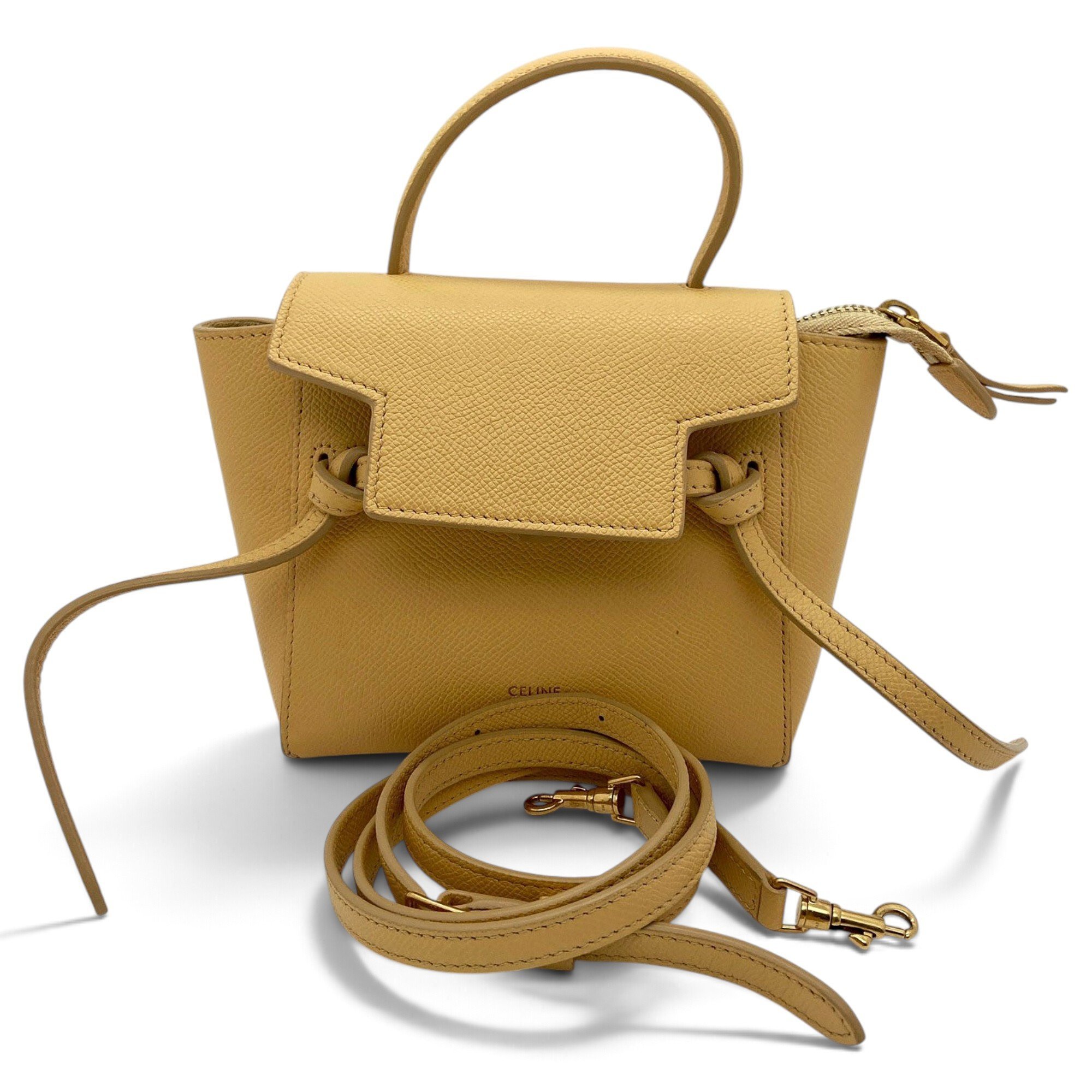 Celine Belt leather handbag