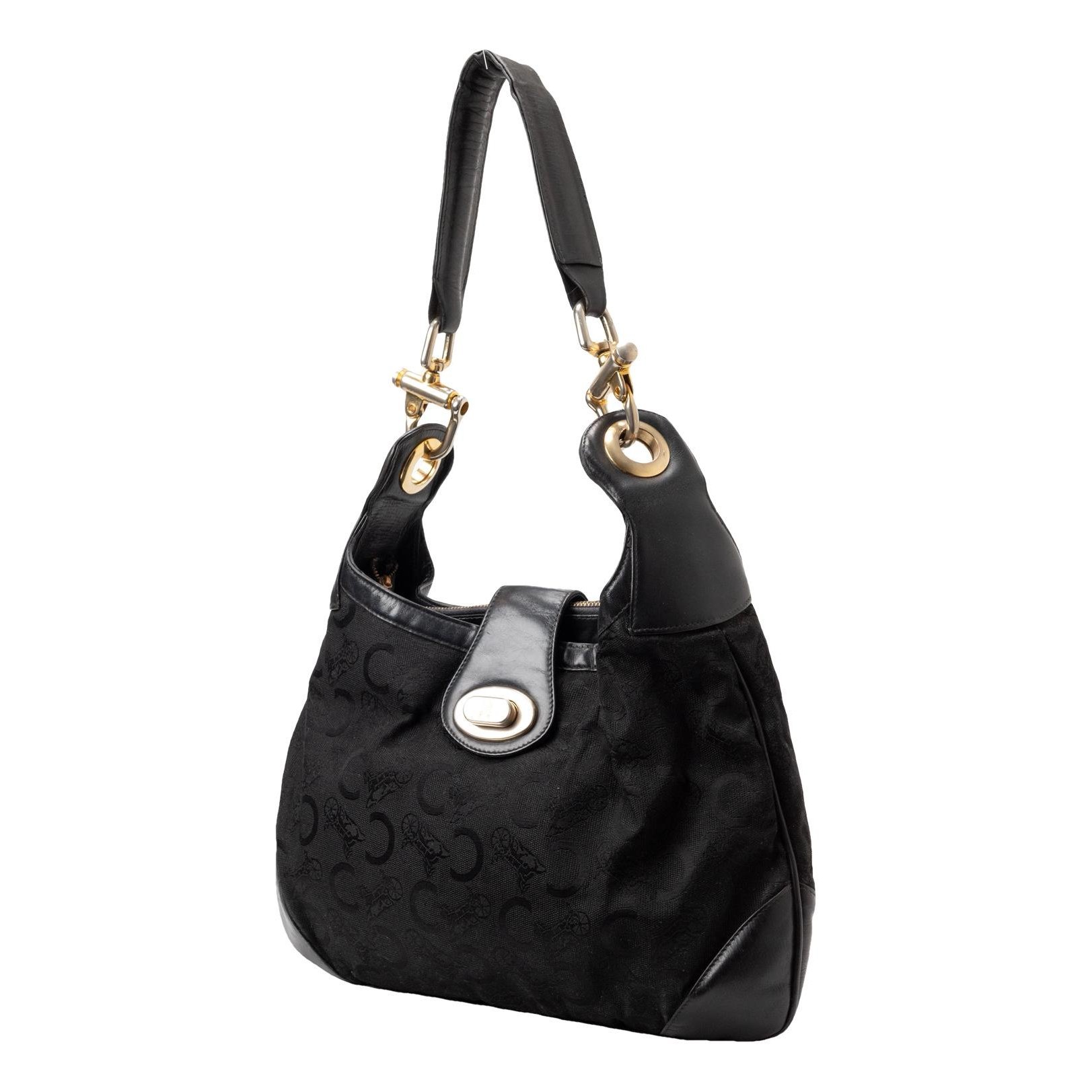 Triomphe leather handbag