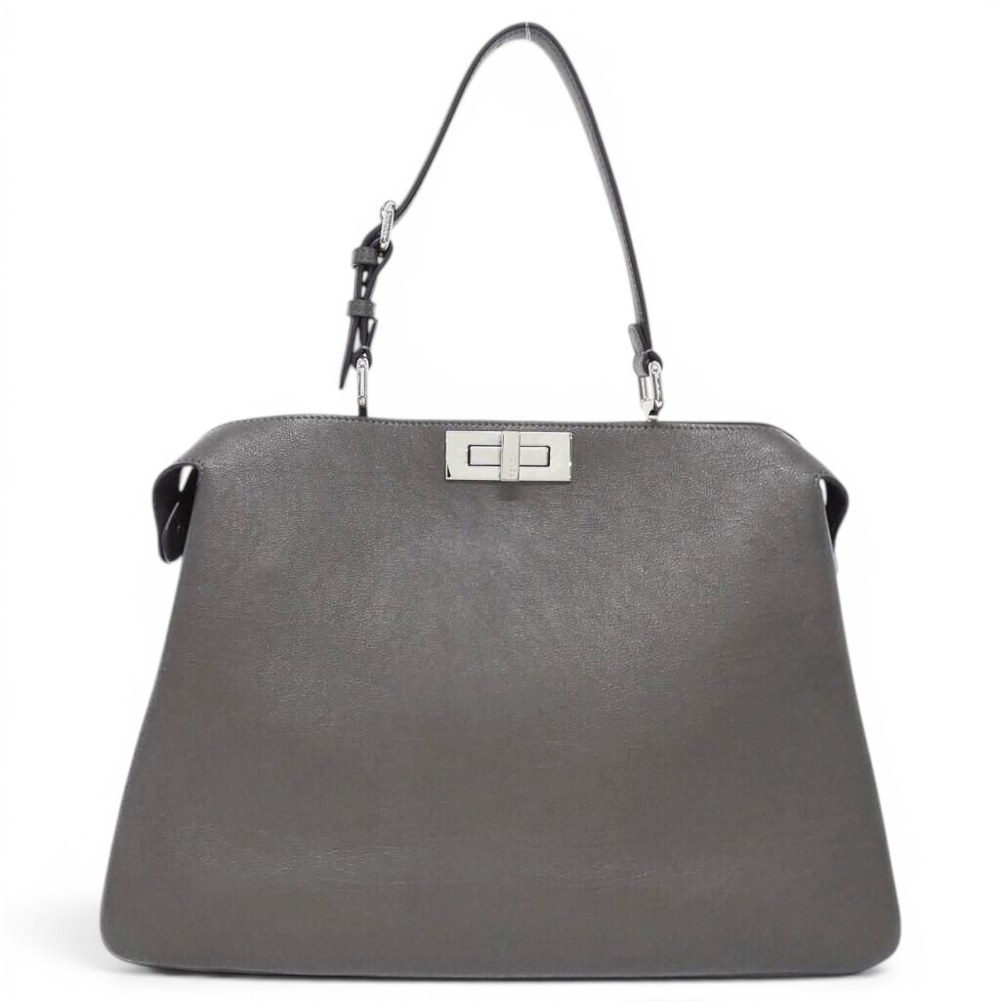 Peekaboo leather handbag