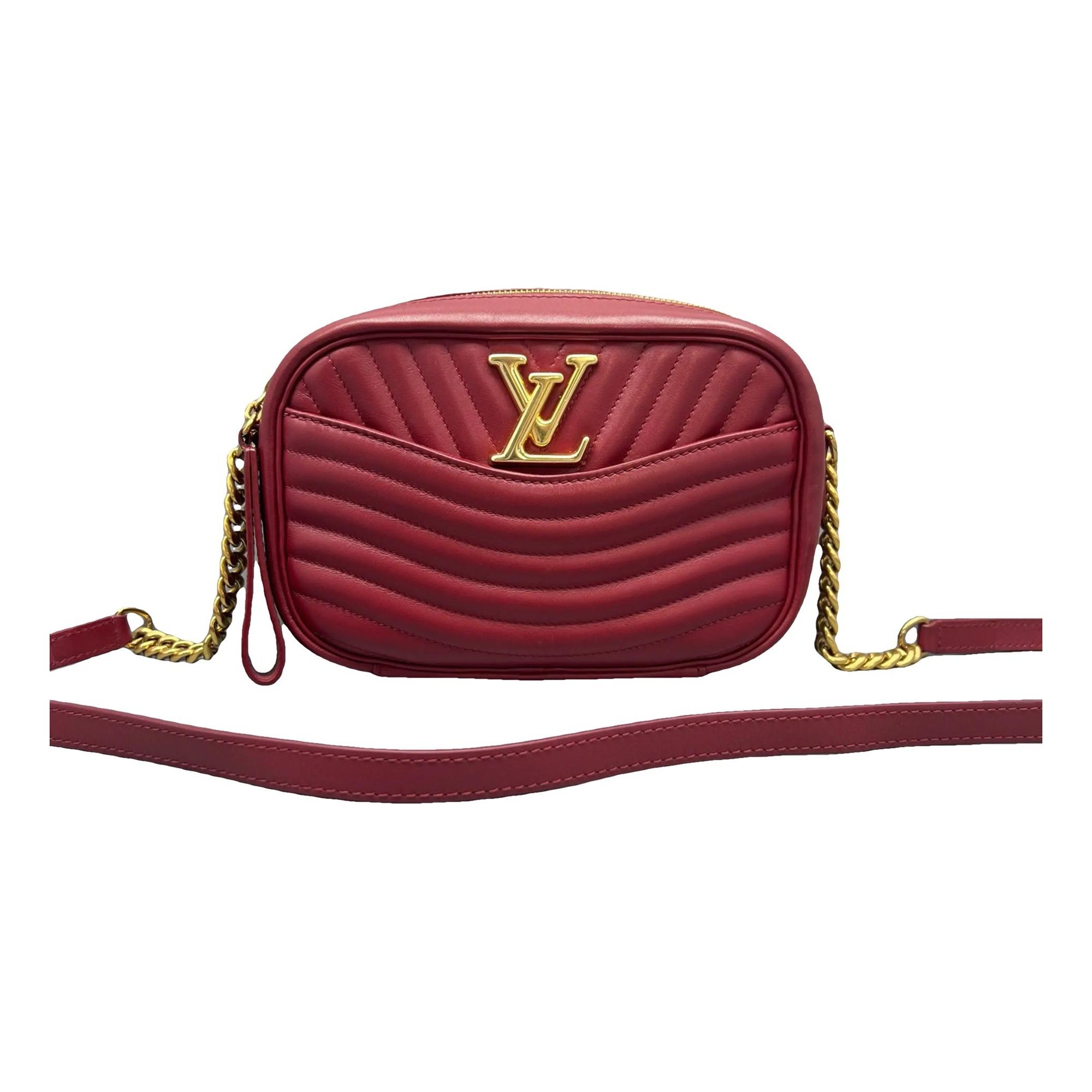 New Wave leather handbag