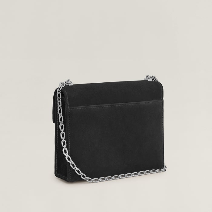 Noir Bolsa Verrou Chaîne Míni
