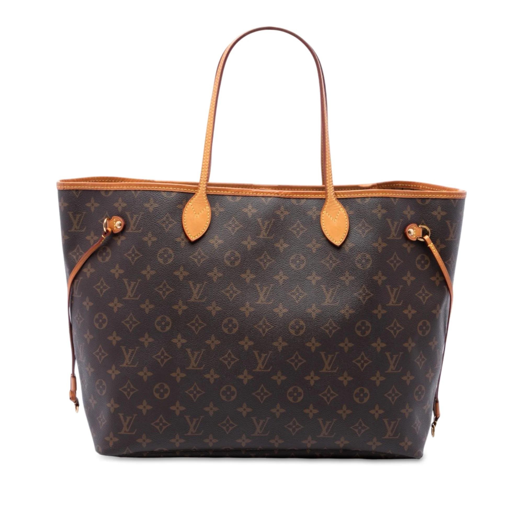Neverfull leather tote