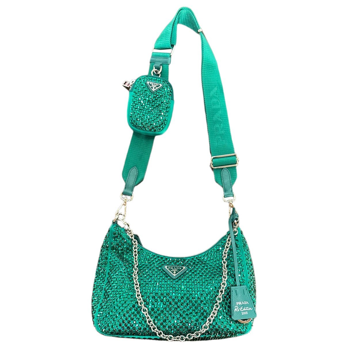Re-Edition 2005 silk handbag