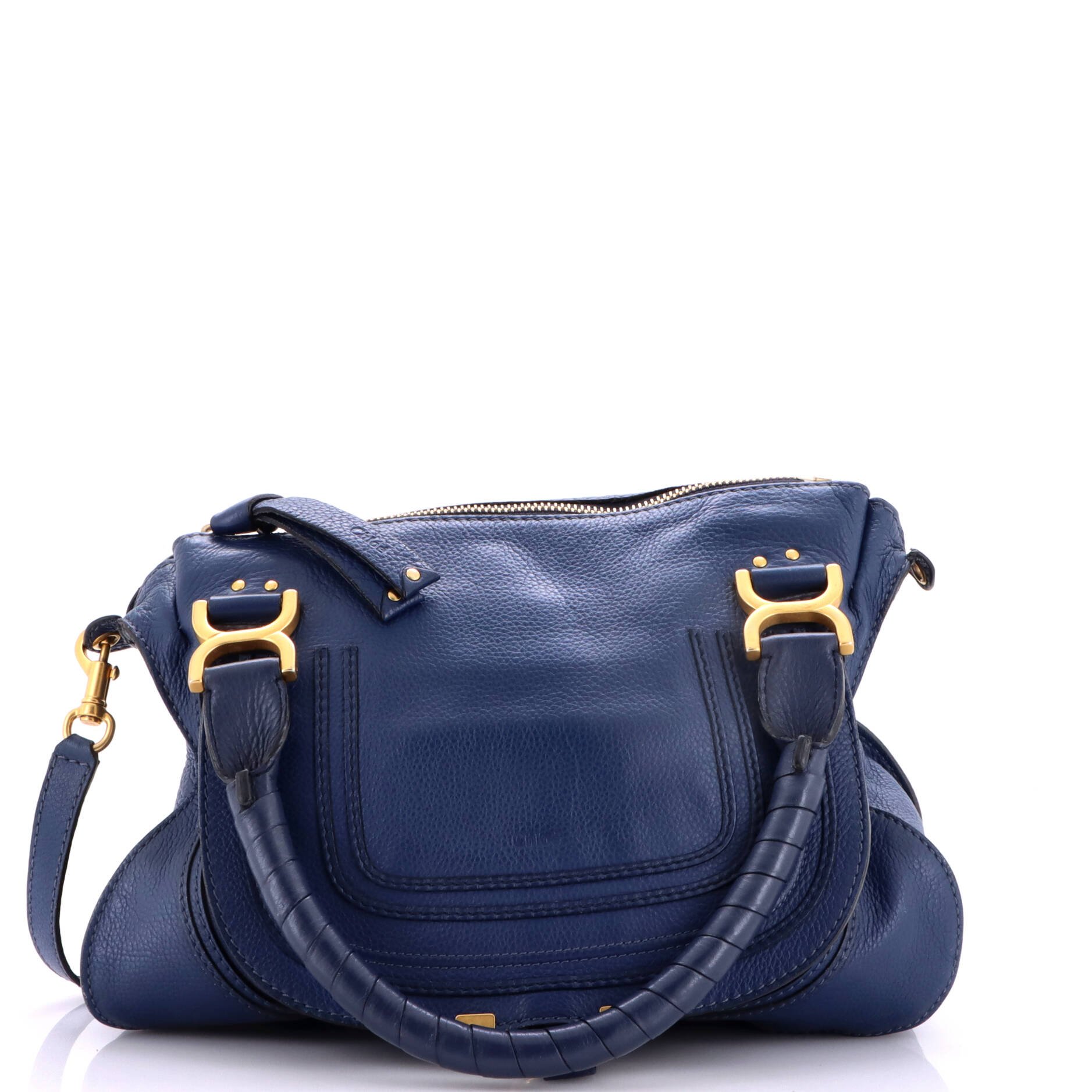 Marcie Satchel Leather Medium