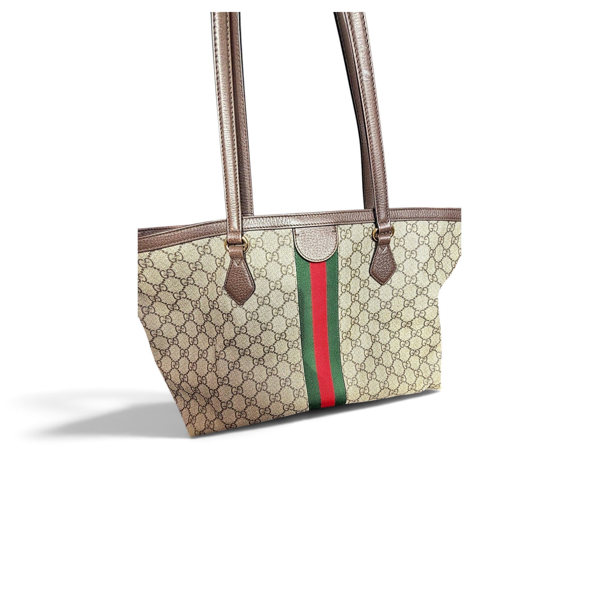 Ophidia leather tote