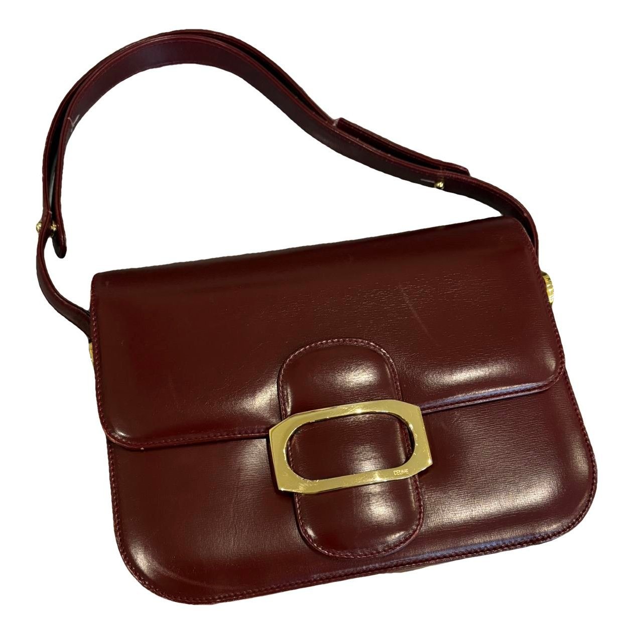 Triomphe leather handbag