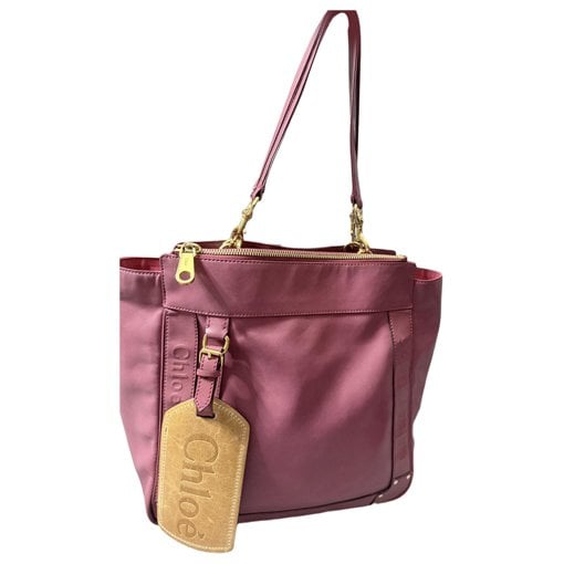 Leather travel bag