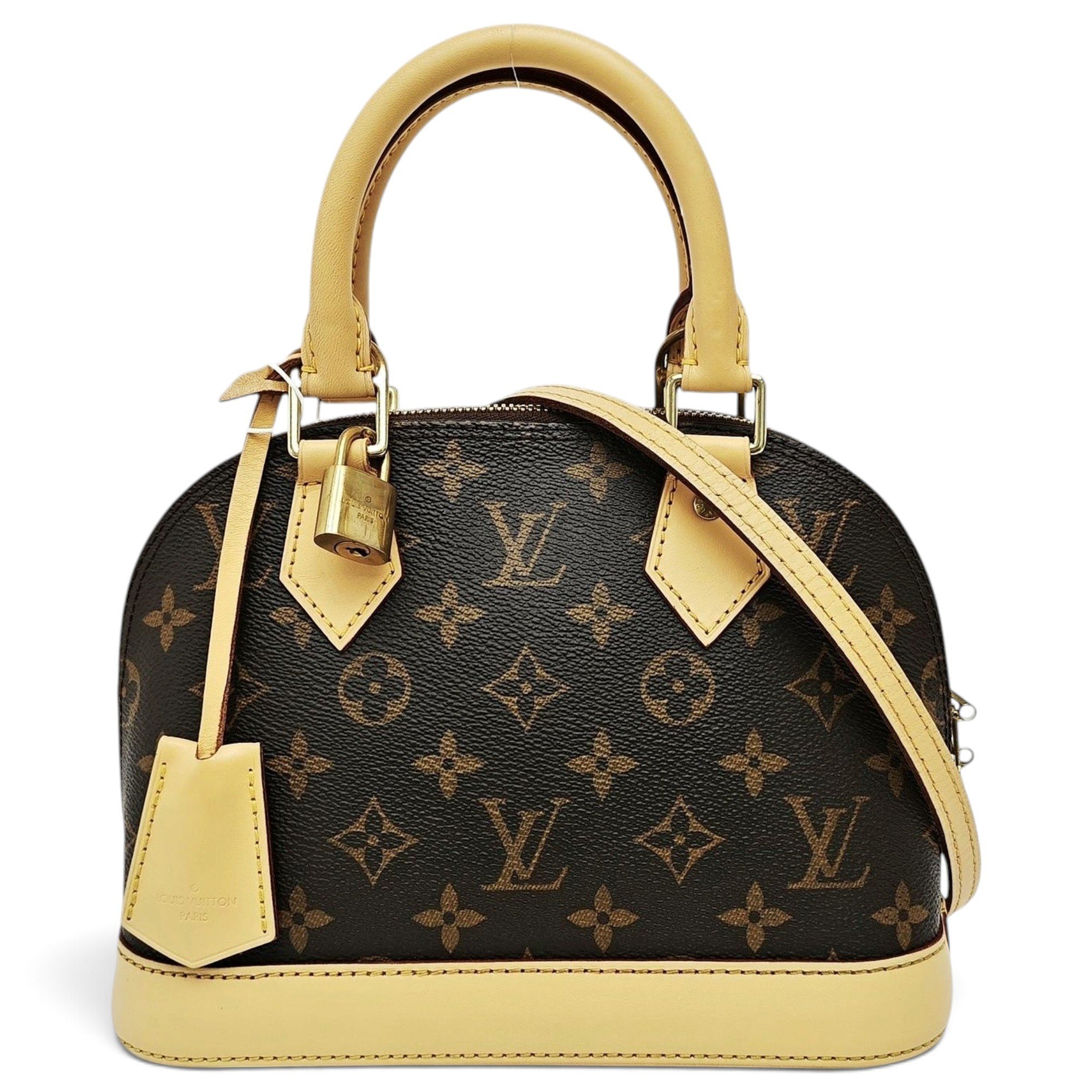 Alma leather handbag