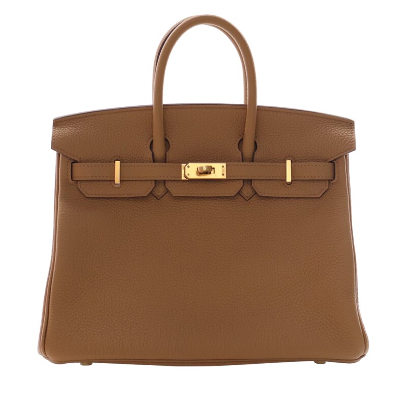 Hermes Biscuit Togo Birkin 25 Gold Hardware, 2023