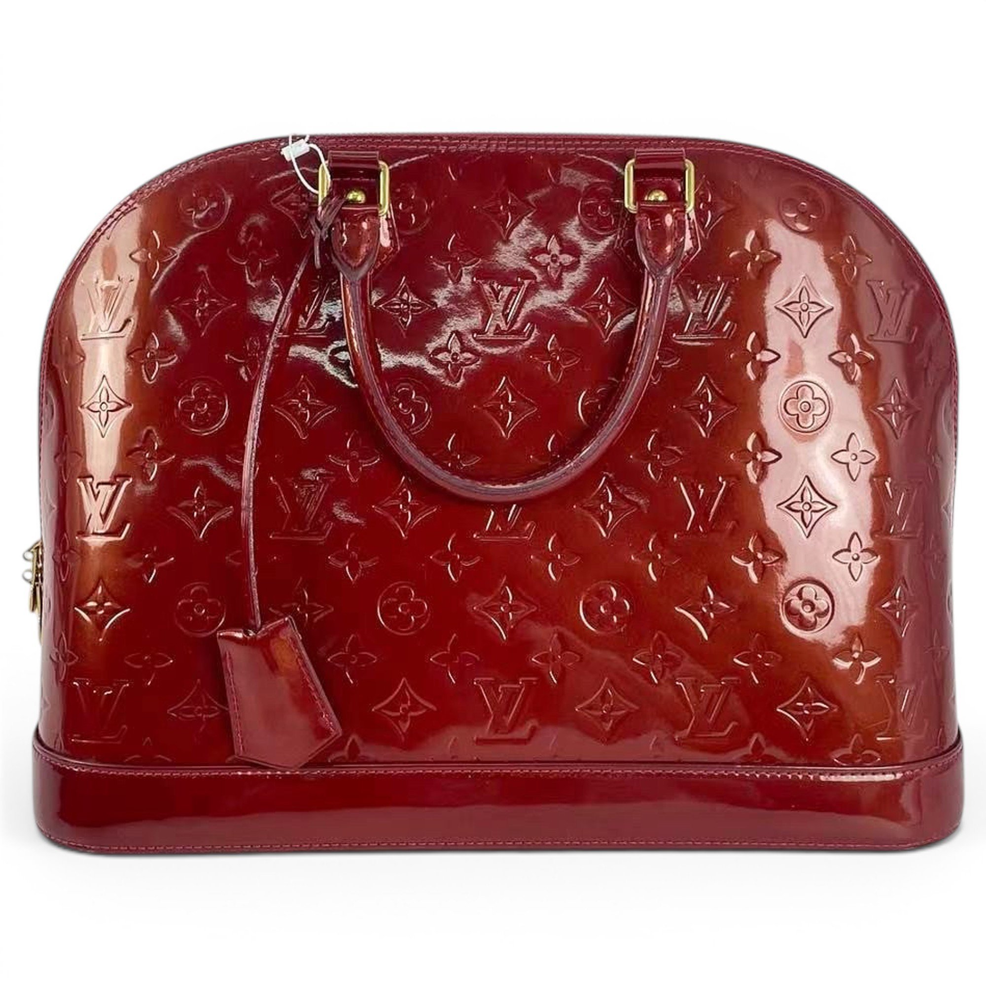 Alma patent leather handbag