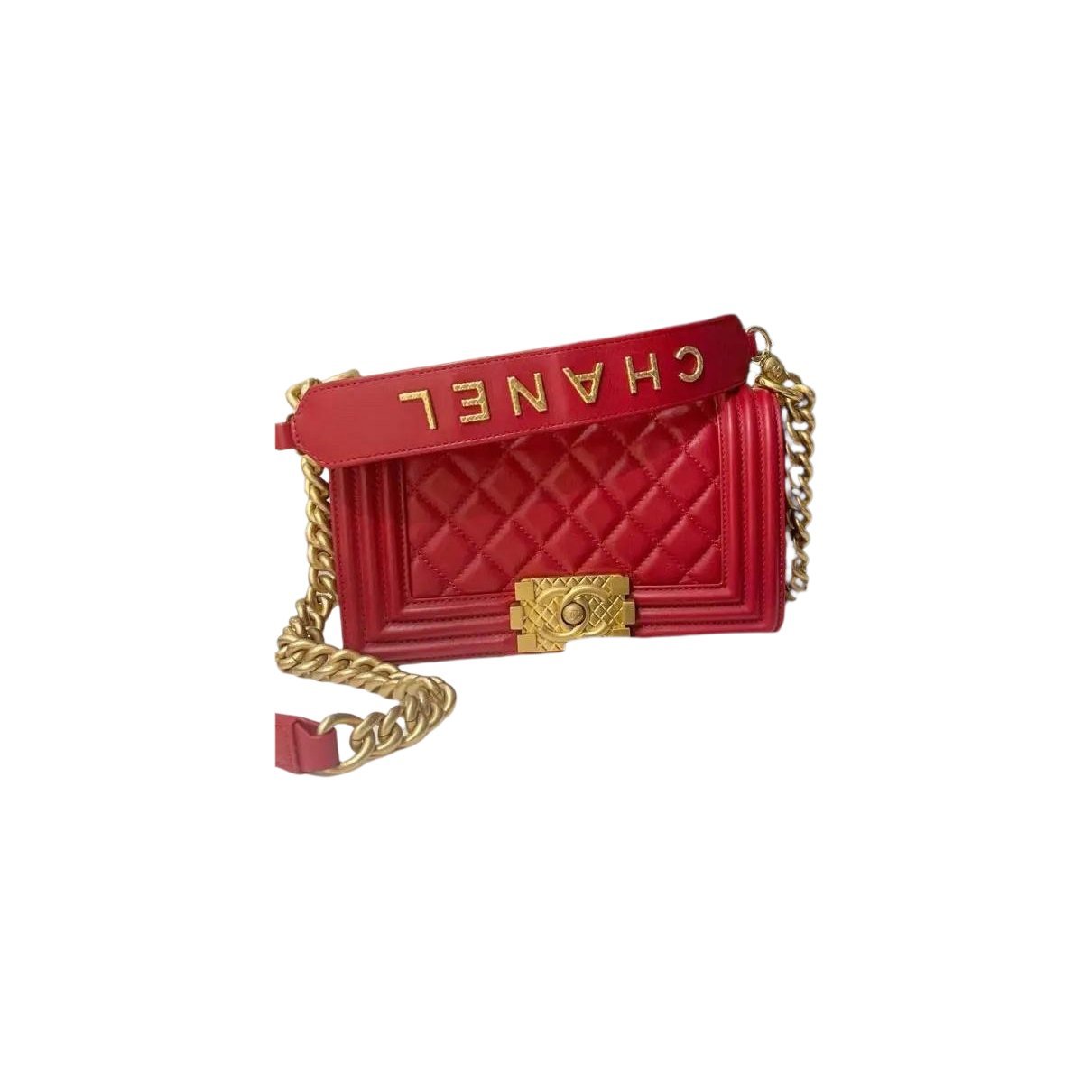 Boy leather crossbody bag