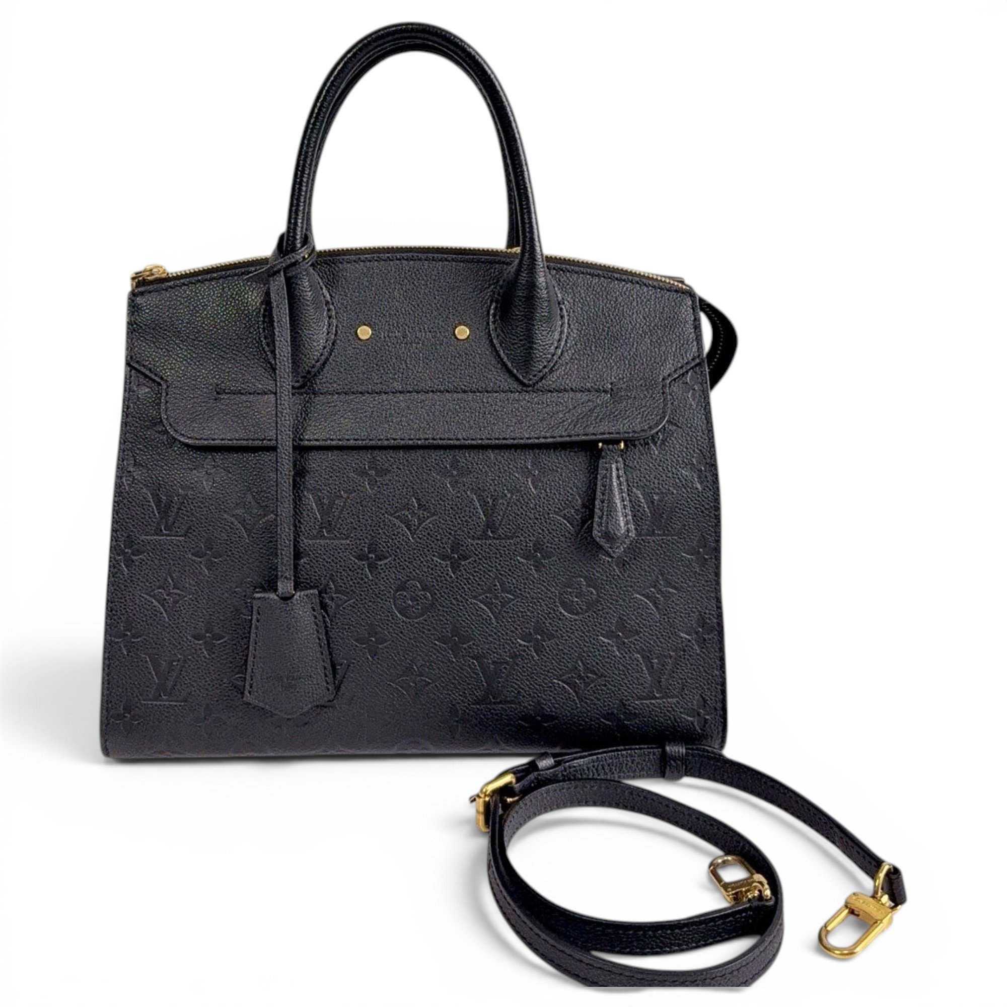 Pont Neuf leather handbag