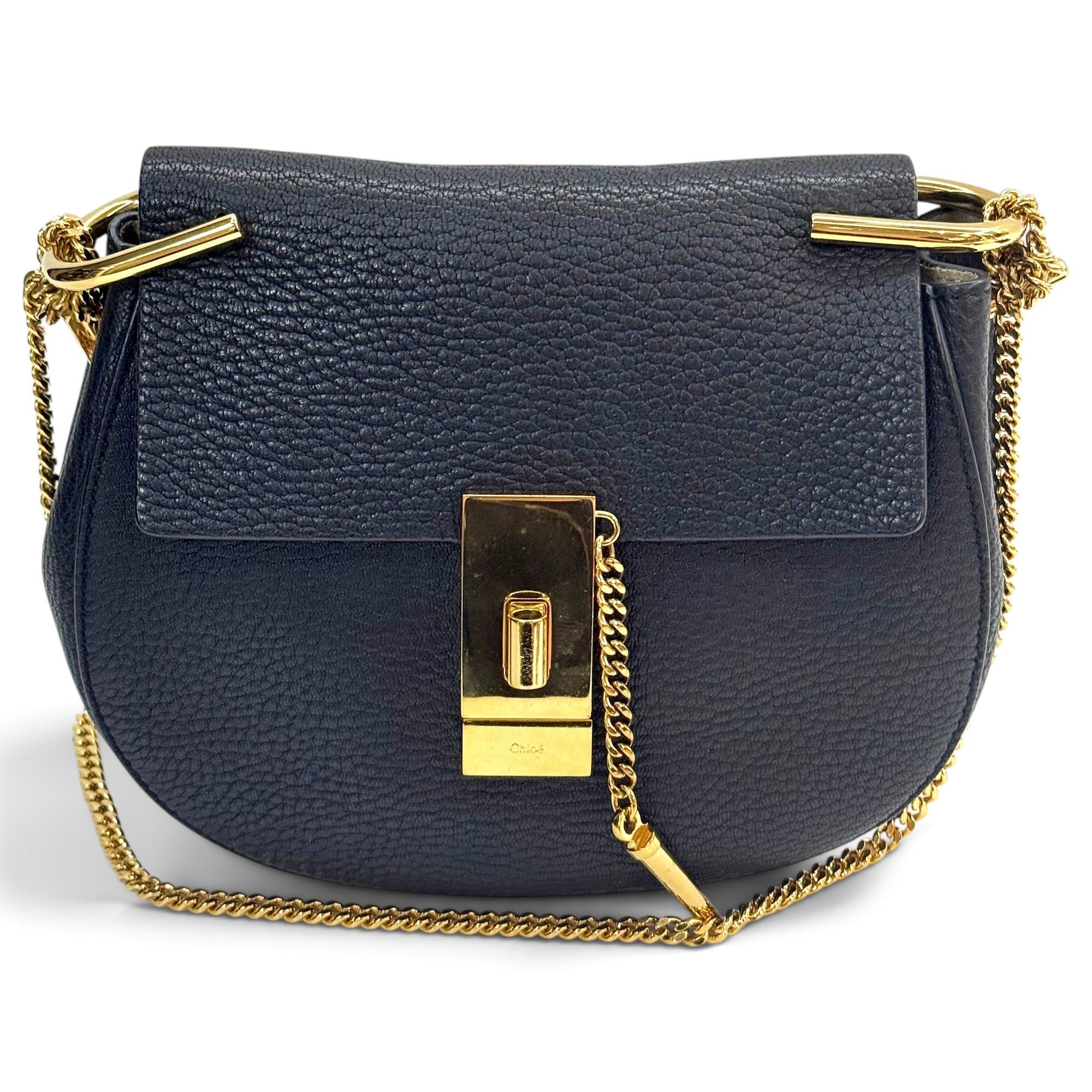 Drew leather crossbody bag