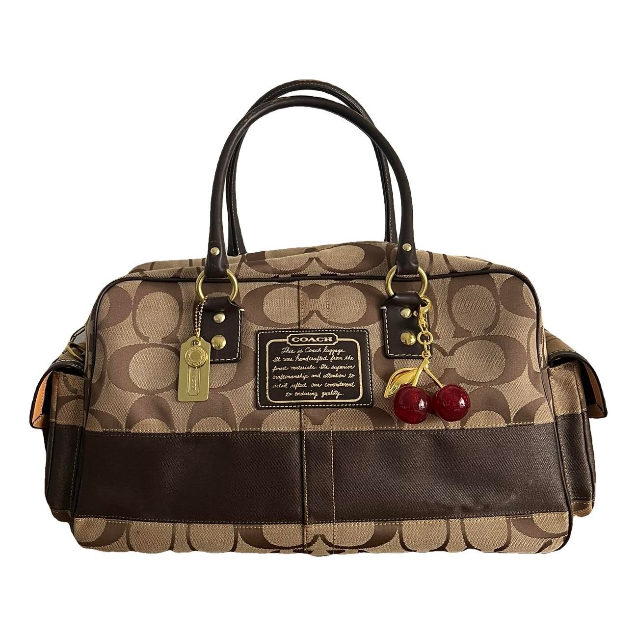 Leather handbag