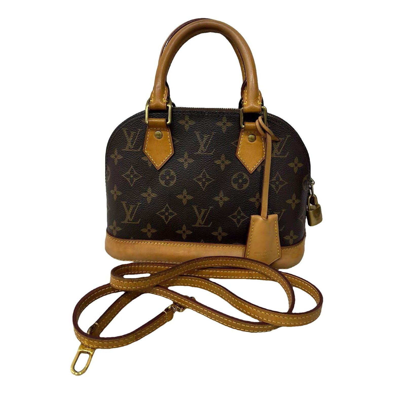 Alma BB leather handbag