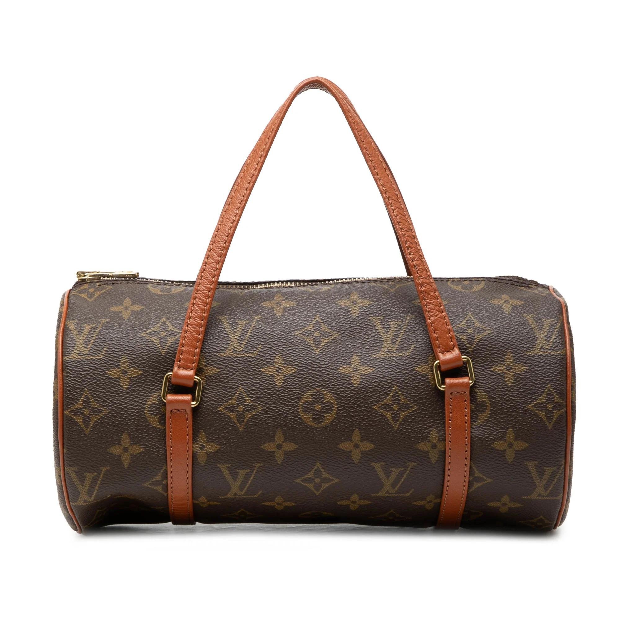 Papillon leather handbag