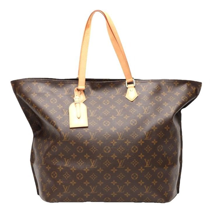 Leather tote
