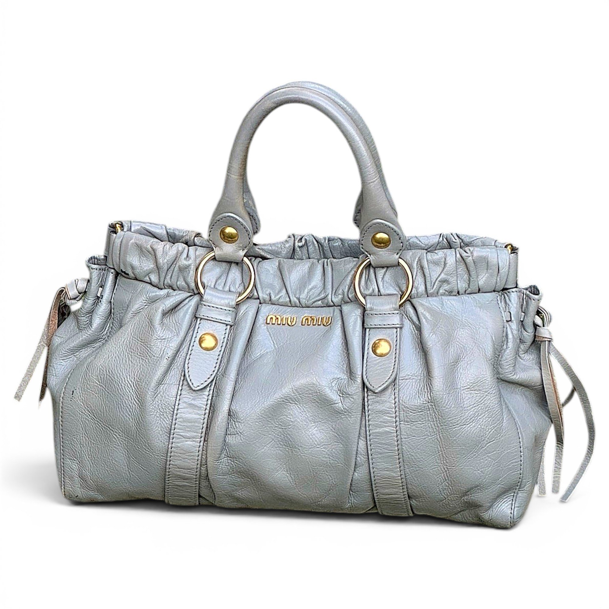 Vitello leather handbag