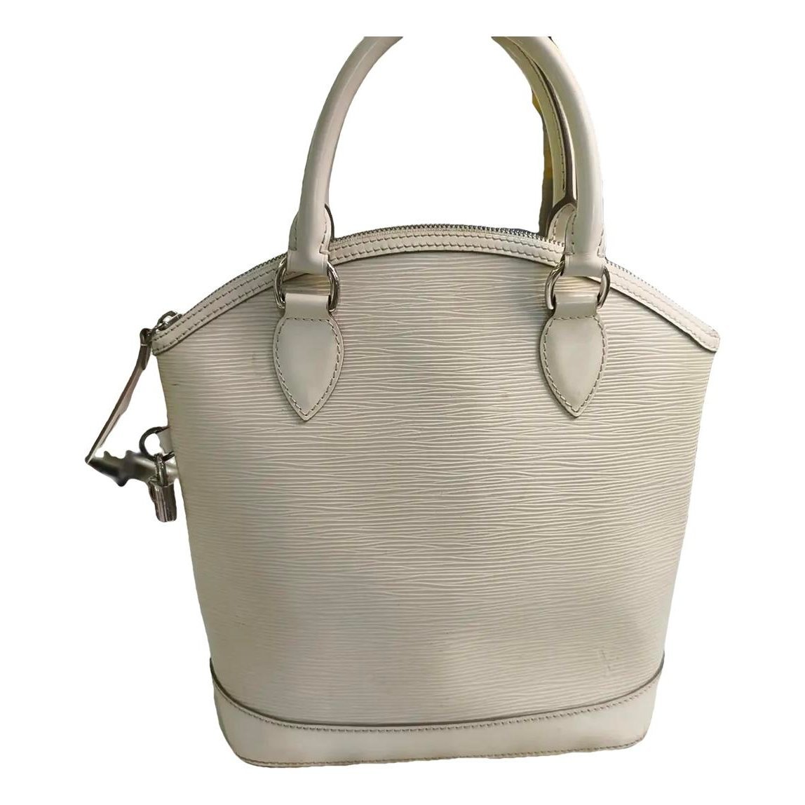 Lockit Vertical leather handbag