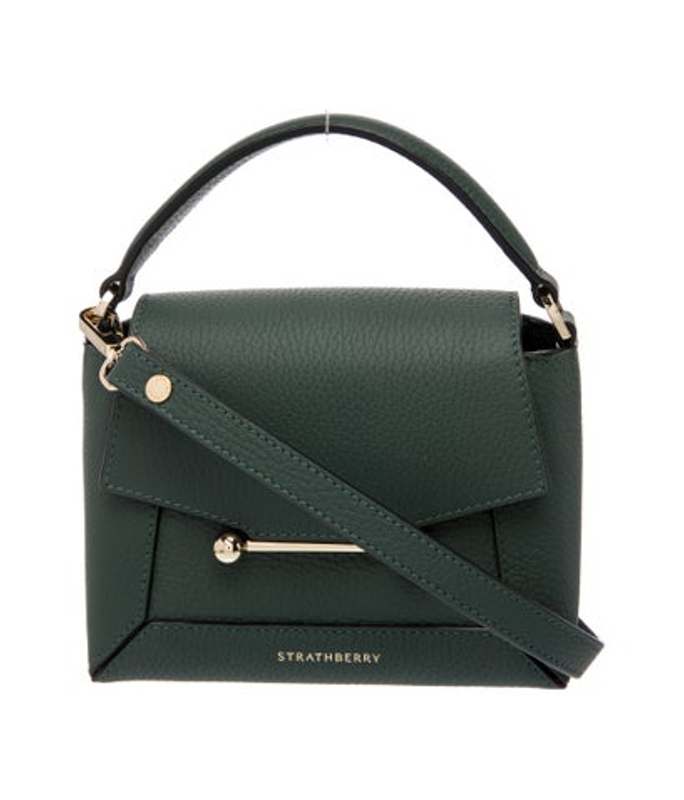 Strathberry Leather Top Handle Bag W Tags