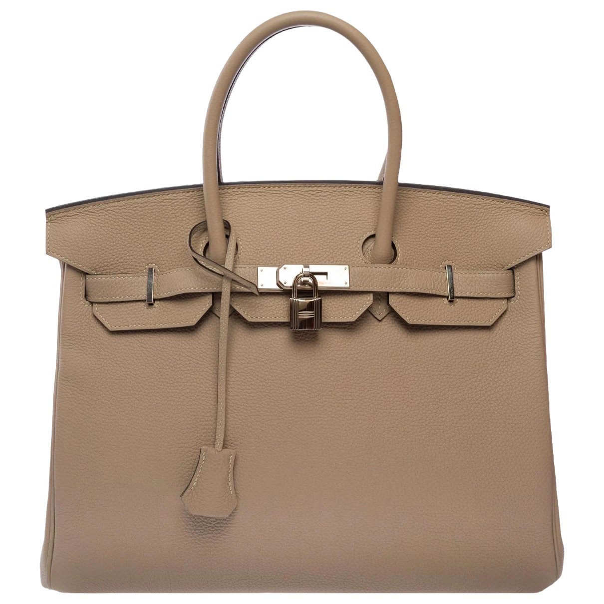 Birkin 35 leather handbag