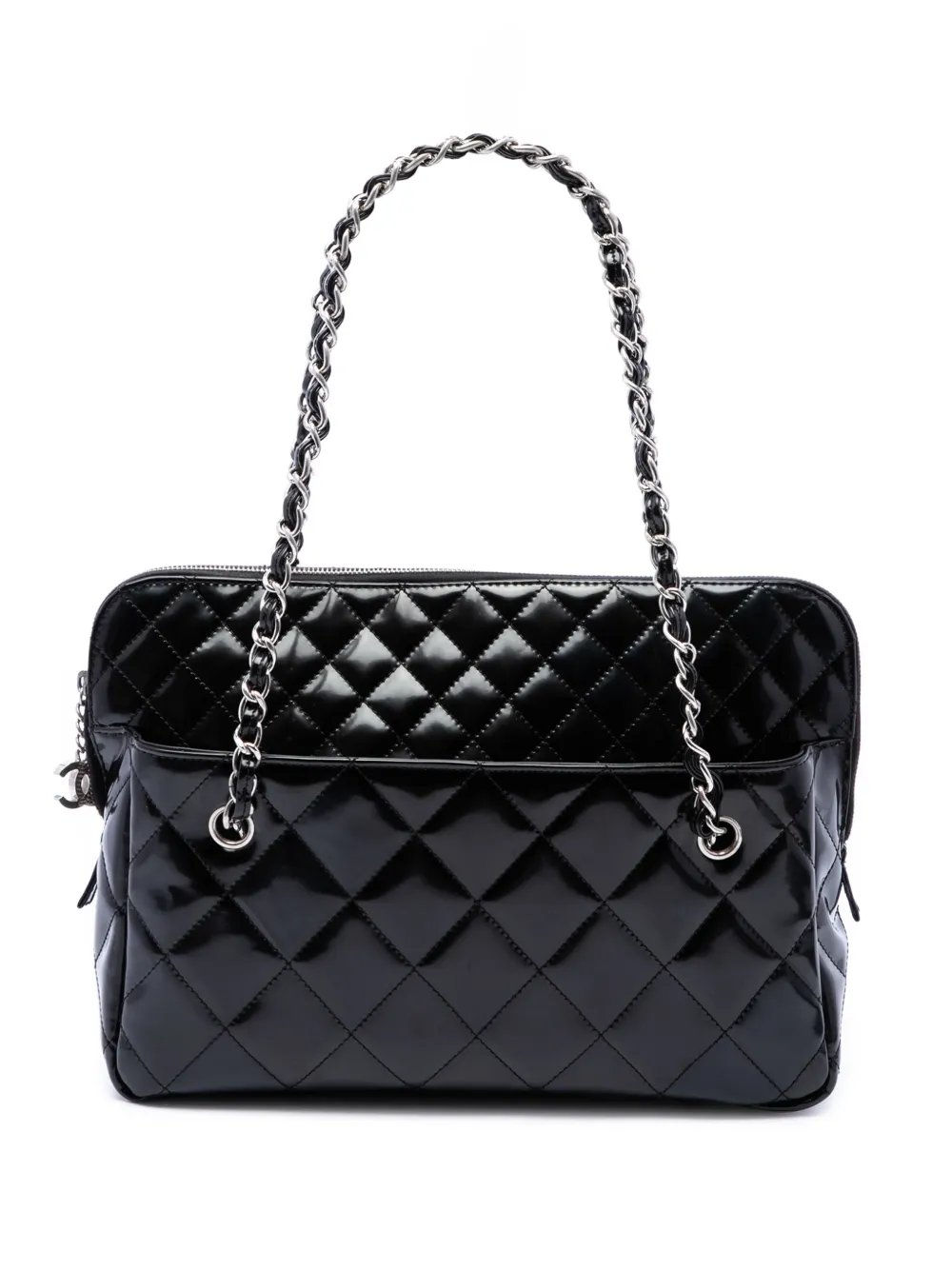 2010-2011 Large Quilted Patent In The Business tote bag