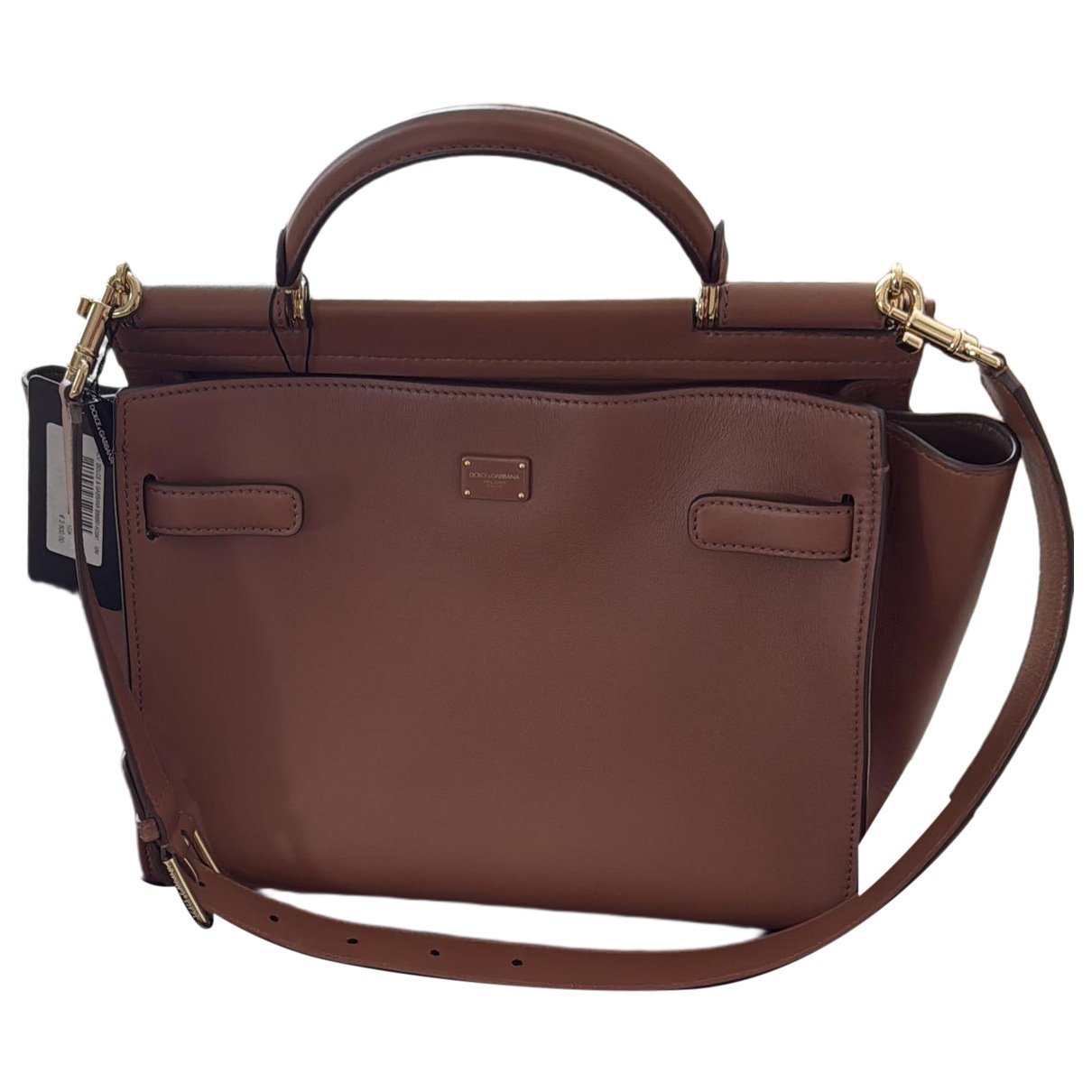 Dolce & Gabbana Sicily 62 leather handbag