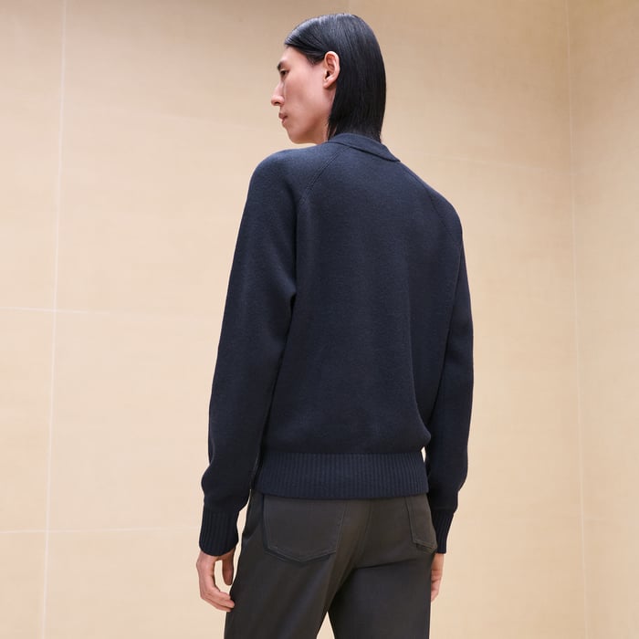 Marine "Maillon Puzzle 3d" Crewneck Sweater