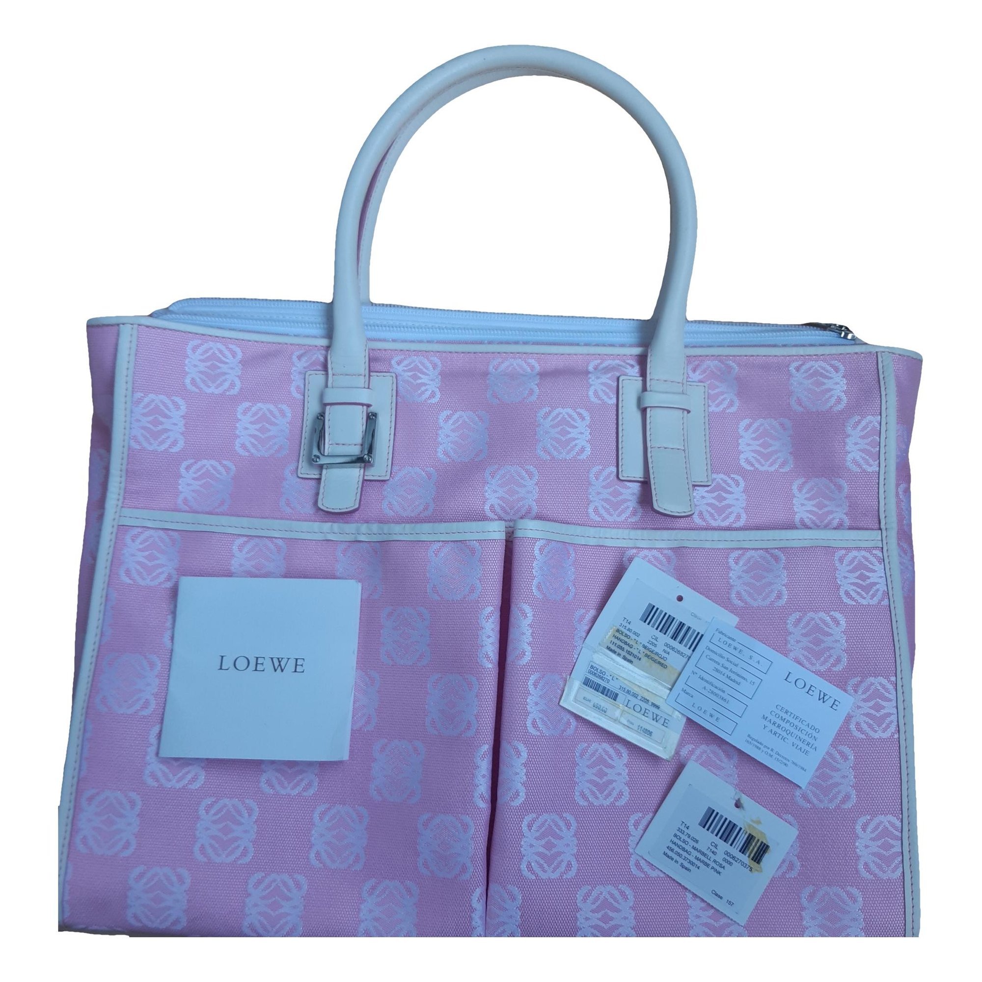 Anagram cloth handbag