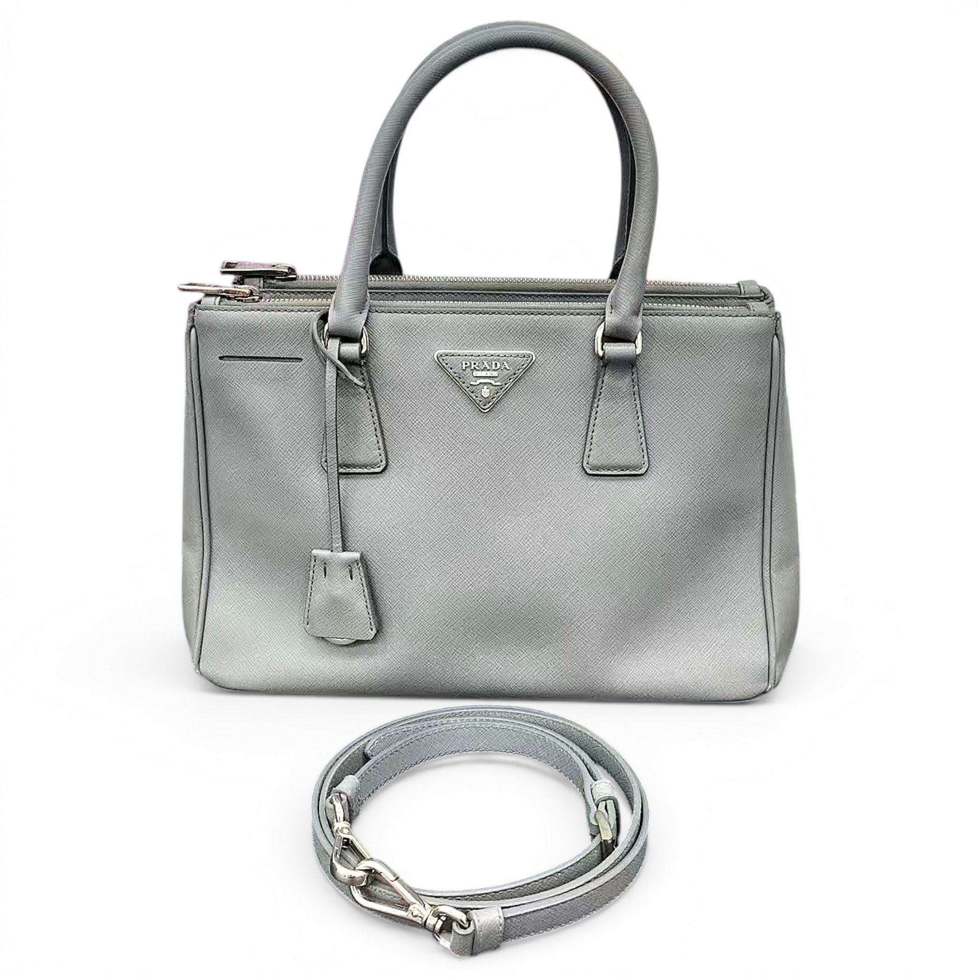 Galleria leather handbag