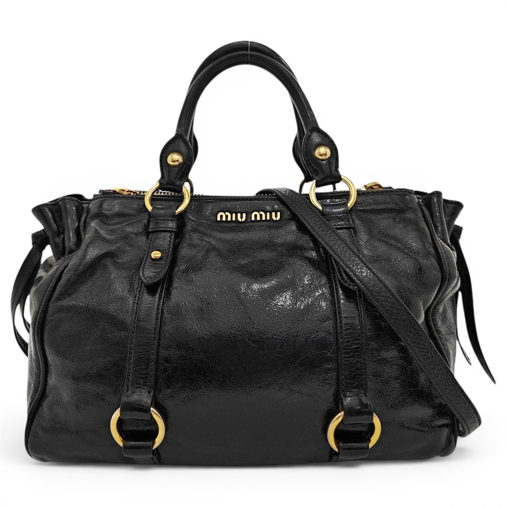 Vitello leather handbag