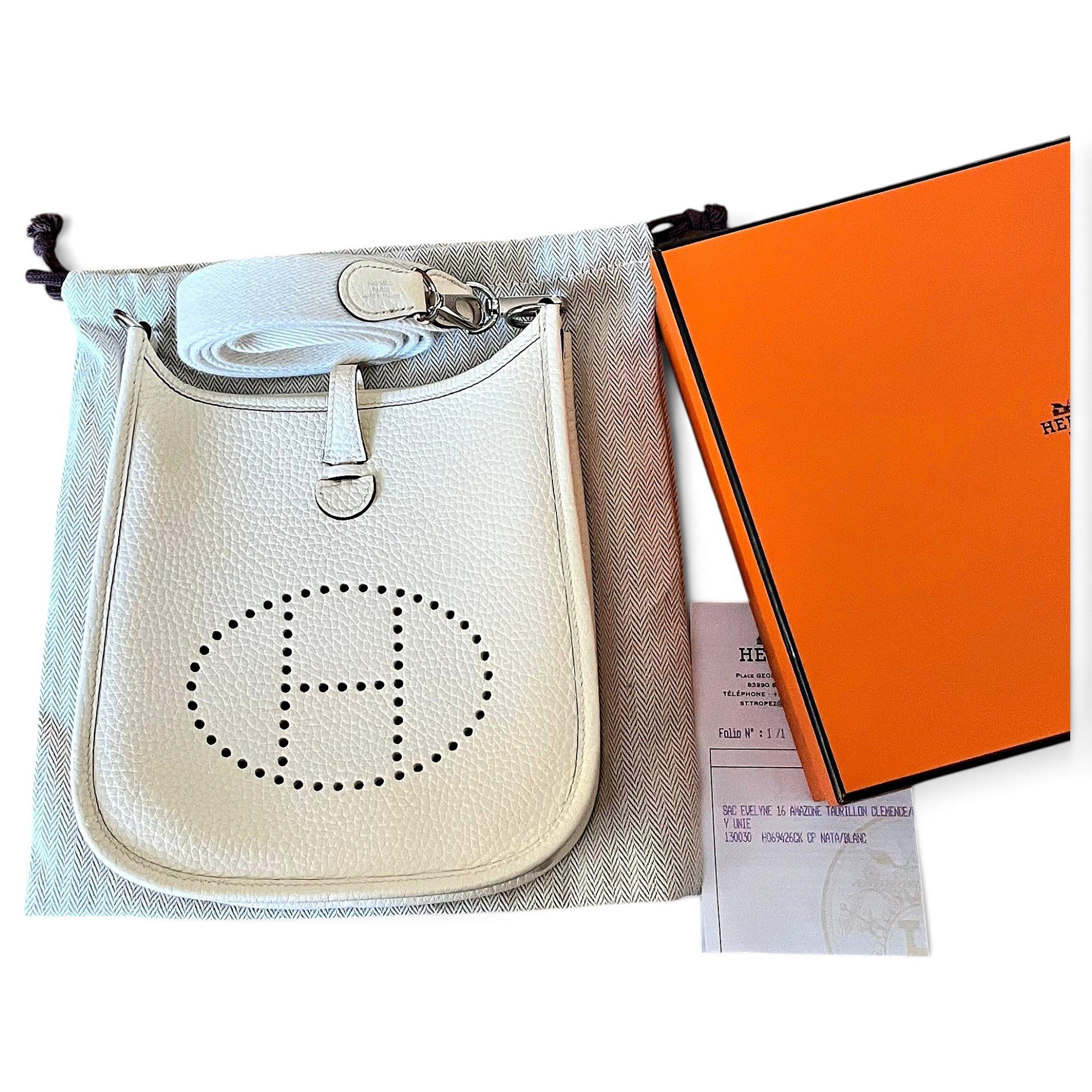 Evelyne leather crossbody bag