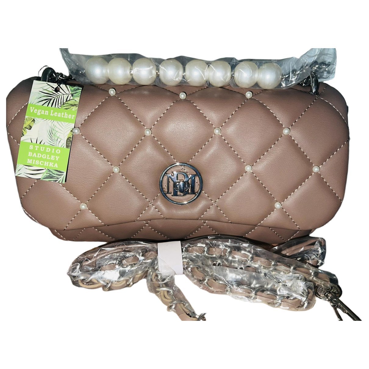 Badgley Mischka Vegan leather handbag