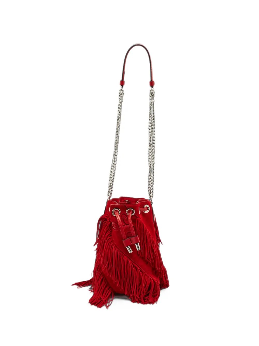Marie Jane fringe-detail bucket bag