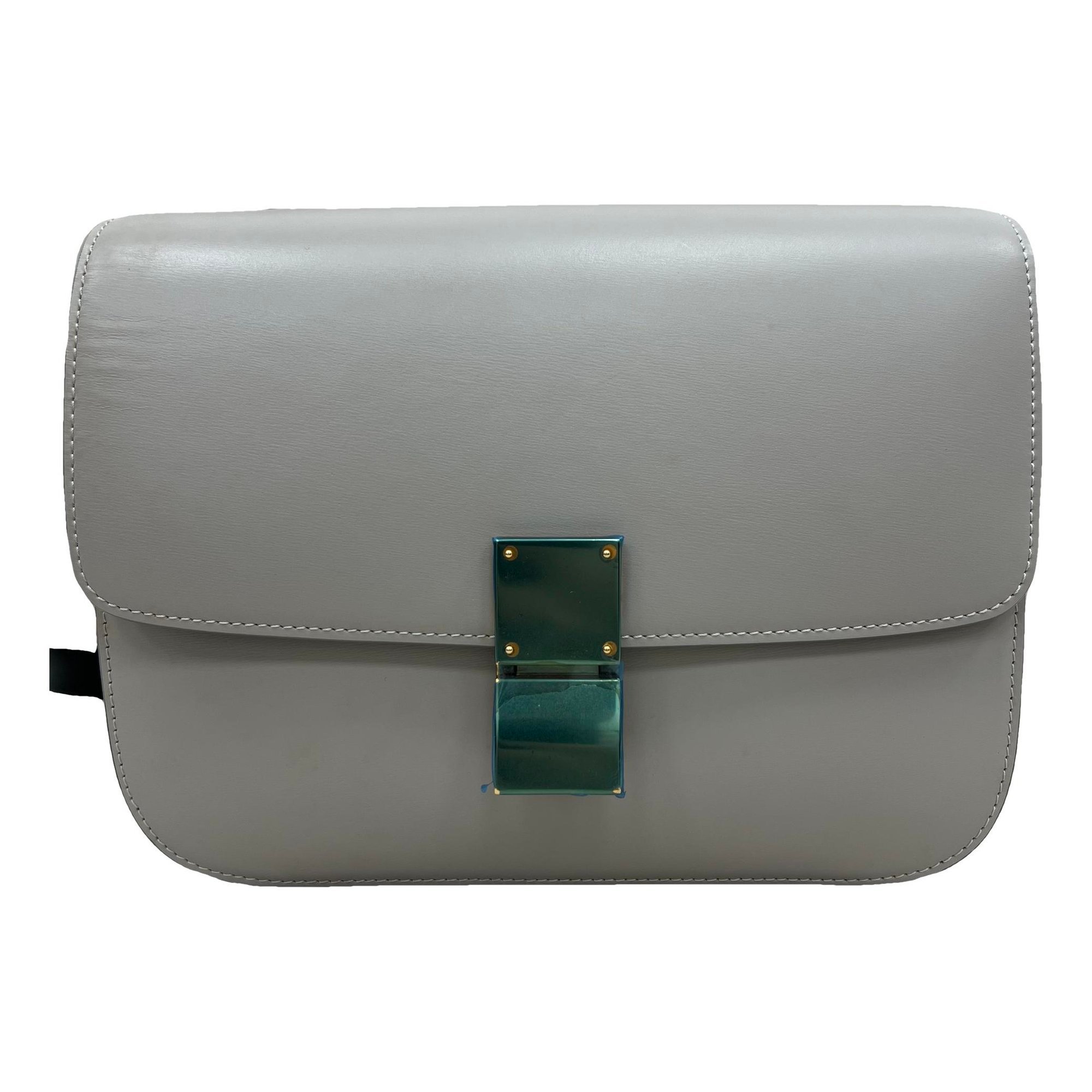 Classic leather crossbody bag