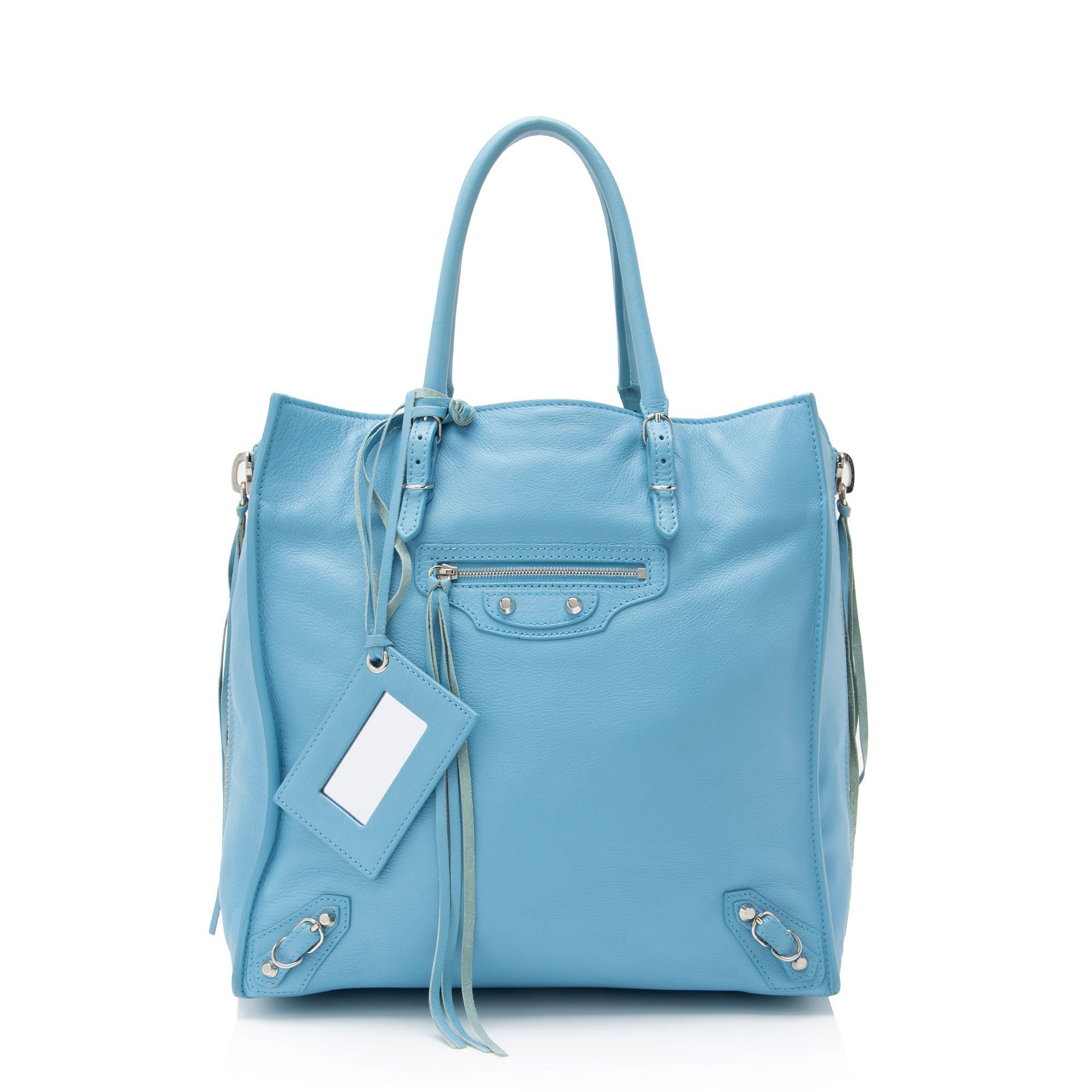 Papier leather tote