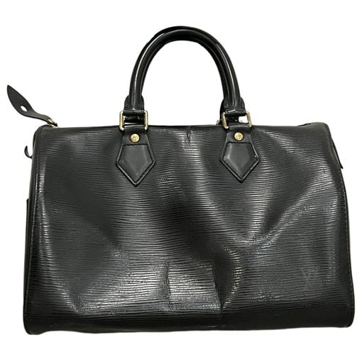 Speedy leather handbag